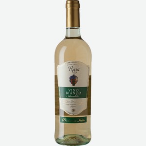 Вино белое полусладкое «Rasa Vino Bianco Amabile», 0.75 л, 12 %, Италия