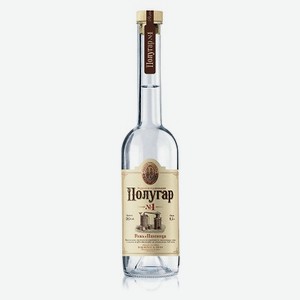 Водка «Полугар №1 Рожь и Пшеница», 0.5 л, 38.5 %, Польша
