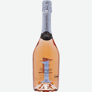 Шампанское розовое брют «Premier Bulle Rose Brut Cremant de Limoux AOC Sieur d‘Arques», 0.75 л, 12.5 %, Франция