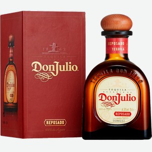 Текила Don Julio Reposado (gift box) 38% 0.7 л.
