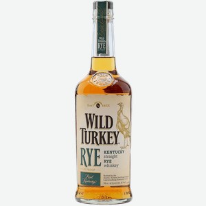 Виски Wild Turkey Kentucky Straight Rye Whiskey 40.5% 0.7 л.