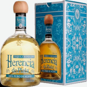 Текила и мескаль Herencia de Plata Reposado 0.7л.