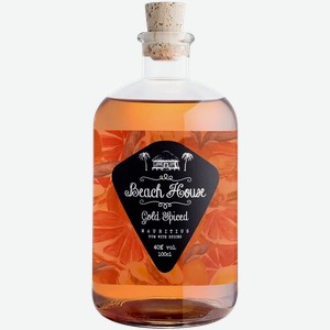 Ром Beach House Mauritius Gold Spiced 40% 1 л.