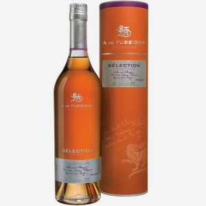Коньяк A. de Fussigny Collection Selection Cognac (gift box) 40% 0.7 л.