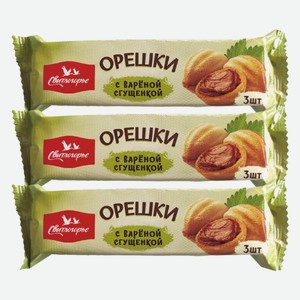 Орешки с вареной сгущенкой Свитлогорье 60 г