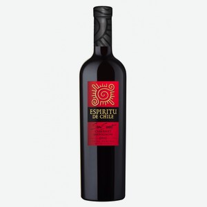 Вино красное Espiritu De Chile Cabernet Sauvignon Semi-Sweet, Valle Central DO, 0.75 л