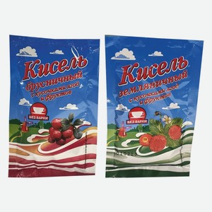 Кисель с кусочками ягод и фруктов в ассортименте б/в 30 г