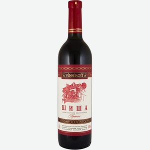 Вино Винникофф,  Шиша , 750 мл, Красное, Полусладкое
