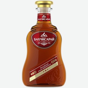 КОНЬЯК Российский трехлетний  Бахчисарай , 0,5л