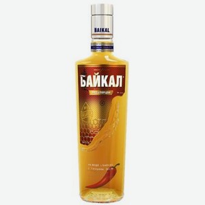 НАСТОЙКА горькая  Байкал мед с перцем , 0,5л