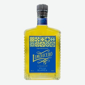 ЛИКЕР эмульсионный  Вилла Бланка Лимончелло , 0,5л