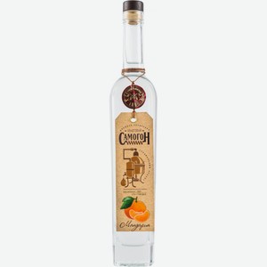 НАСТОЙКА горькая  Самогон крафтовый мандарин , 0,5л