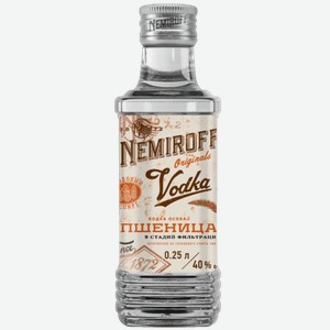 Водка Особая Nemiroff Пшеница 0.25л