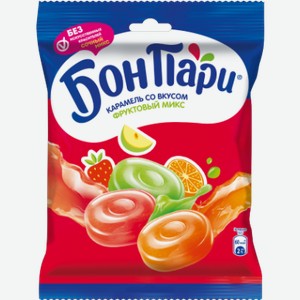 Леденцы Бон Пари Фруктовое Ассорти
