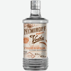 Водка Особая Nemiroff Пшеница 0.5л