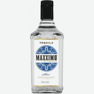 Текила МАКСИМО ДЕ КОДОРНИЗ СИЛЬВЕР, 0.5л., 38%, Мексика