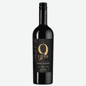 Вино Gato Negro 9 Lives Reserve Cabernet Sauvignon, Vina San Pedro, 0.75 л.