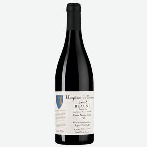Вино Beaune Premier Cru Hospices de Beaune Cuvee Nicolas Rolin, Domaine Agnes Paquet, 0.75 л.