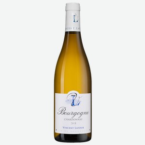 Вино Bourgogne Chardonnay, Domaine Vincent Latour, 0.75 л.