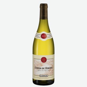 Вино Cotes du Rhone Blanc, Guigal, 0.75 л.