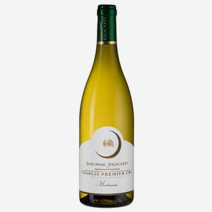 Вино Chablis Premier Cru Montmains, Jean-Marc Brocard (Domaine Sainte-Claire), 0.75 л.