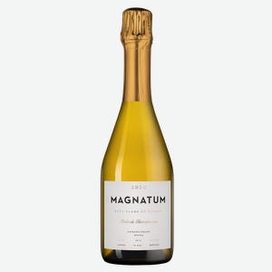 Игристое вино Магнатум Блан де Блан, Лефкадия, 0.75 л.