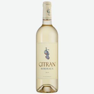 Вино Le Bordeaux de Citran Blanc, Chateau Citran, 0.75 л.