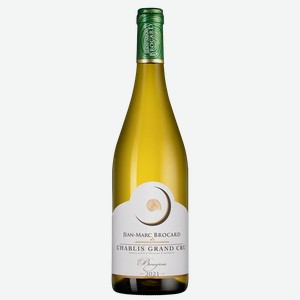 Вино Chablis Grand Cru Bougros, Jean-Marc Brocard (Domaine Sainte-Claire), 0.75 л.