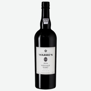 Портвейн Warre s Vintage Port, Warre`s, 0.75 л.