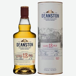 Виски Deanston Aged 18 Years в подарочной упаковке 0.7 л.