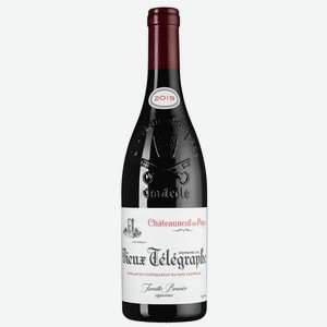 Вино Chateauneuf-du-Pape Vieux Telegraphe La Crau, Vignobles Brunier, 0.75 л.