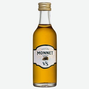 Коньяк Monnet VS, 0.05 л., 0.05 л.