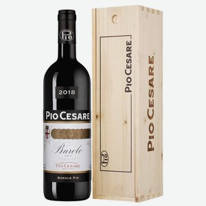 Вино Barolo в подарочной упаковке, Pio Cesare, 0.75 л.