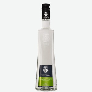 Ликер Liqueur de Pomme Verte, Joseph Cartron, 0.03 л., 0.03 л.