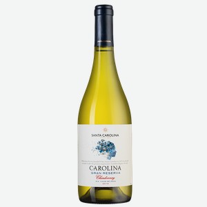 Вино Gran Reserva Chardonnay, Santa Carolina, 0.75 л.