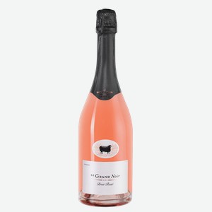 Игристое вино Le Grand Noir Brut Reserve Rose, Les Celliers Jean d Alibert, 0.75 л.