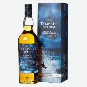 Виски Talisker Storm в подарочной упаковке 0.7 л.