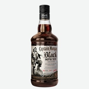 Ром Captain Morgan Black Spiced, 0.7 л.