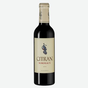 Вино Le Bordeaux de Citran Rouge, Chateau Citran, 0.375 л., 0.375 л.