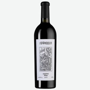 Вино Каберне Фран, Лефкадия, 0.75 л.