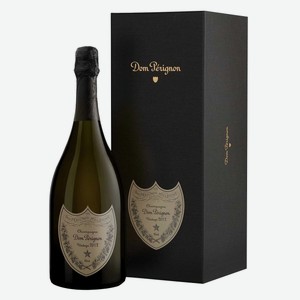 Шампанское Dom Perignon в подарочной упаковке 0.75 л.