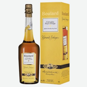 Кальвадос Boulard Grand Solage в подарочной упаковке, 1 л