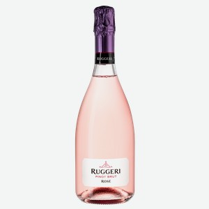 Игристое вино Rose di Pinot Brut, Ruggeri, 0.75 л.