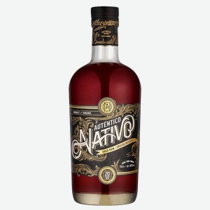 Ром Autentico Nativo 20 Anos, Consorcio Licorero Naciona, 0.7 л.