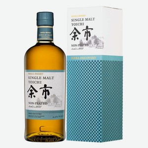 Виски Yoichi Single Malt Non-Peated в подарочной упаковке, Nikka, 0.7 л.