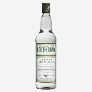Джин South Bank London Dry Gin, Burlington Drinks Company, 0.7 л.