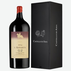 Вино L`Apparita, Castello di Ama, 9 л., 9 л.