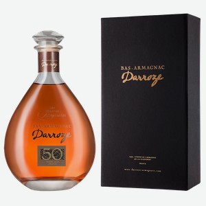 Арманьяк Les Grands Assemblages 50 Ans d Age Bas-Armagnac в подарочной упаковке, Darroze, 0.7 л.