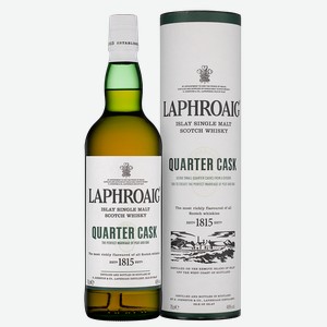 Виски Laphroaig Quarter Cask в подарочной упаковке 0.7 л.