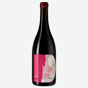 Вино Le Rouge, Fabrice Dodane & Domaine de Saint-Pierre, 0.75 л.